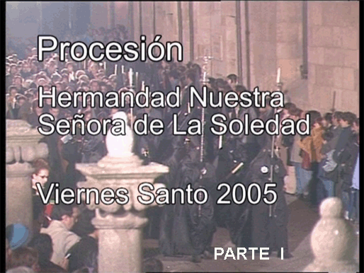Desfile procesional del Viernes Santo de 2005.  Parte I