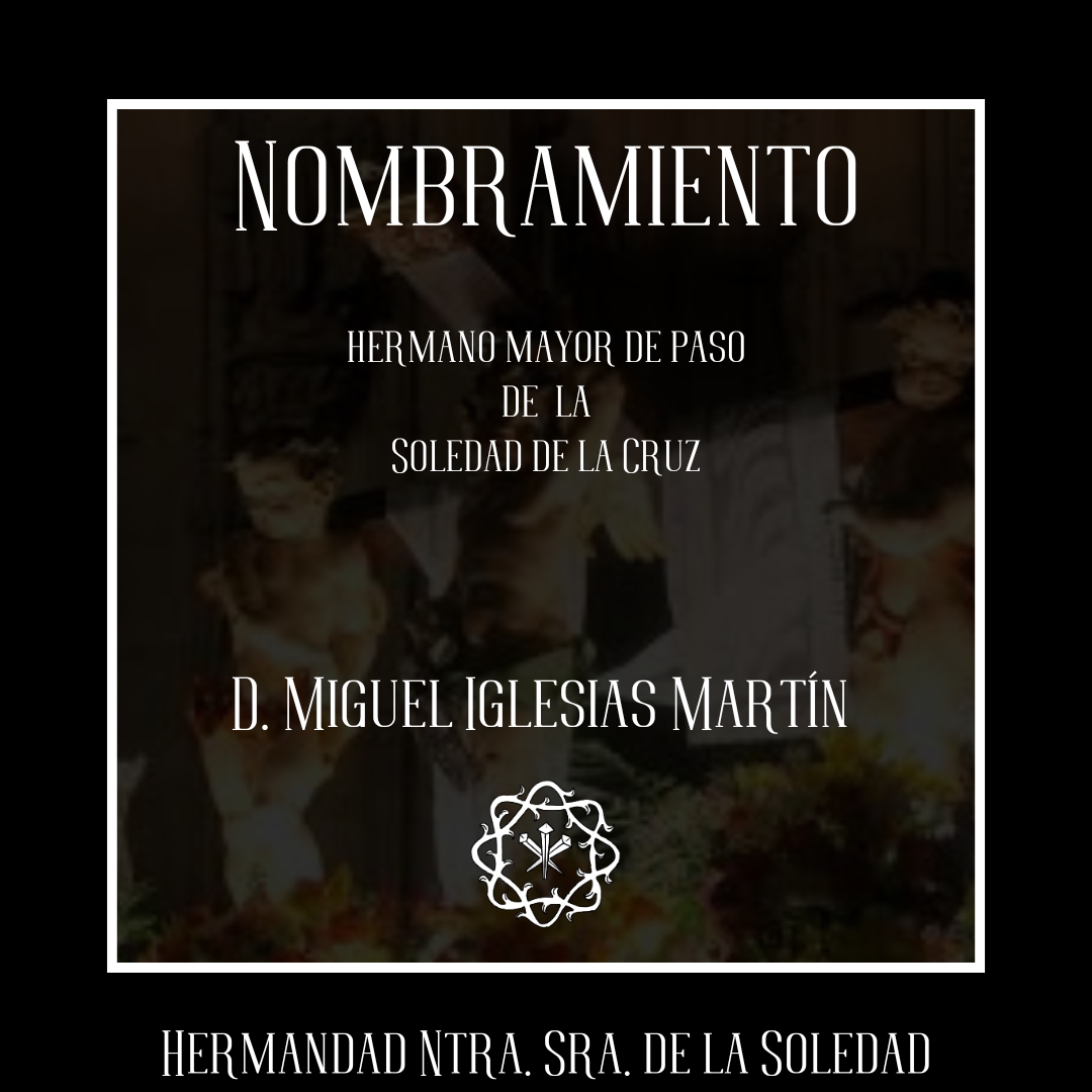 COMUNICADO OFICIAL  |    NOMBRAMIENTO  SOLEDAD DE LA CRUZ